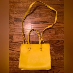 Anthropologie Mini Contrast Tote Bag